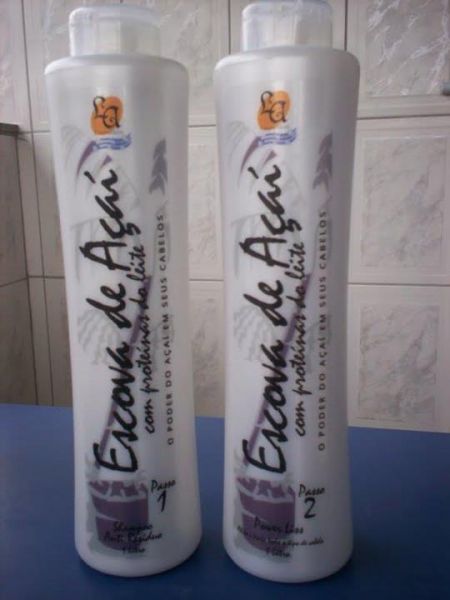 ESCOVA DE AÇAÍ COM PROTEÍNAS DO LEITE.